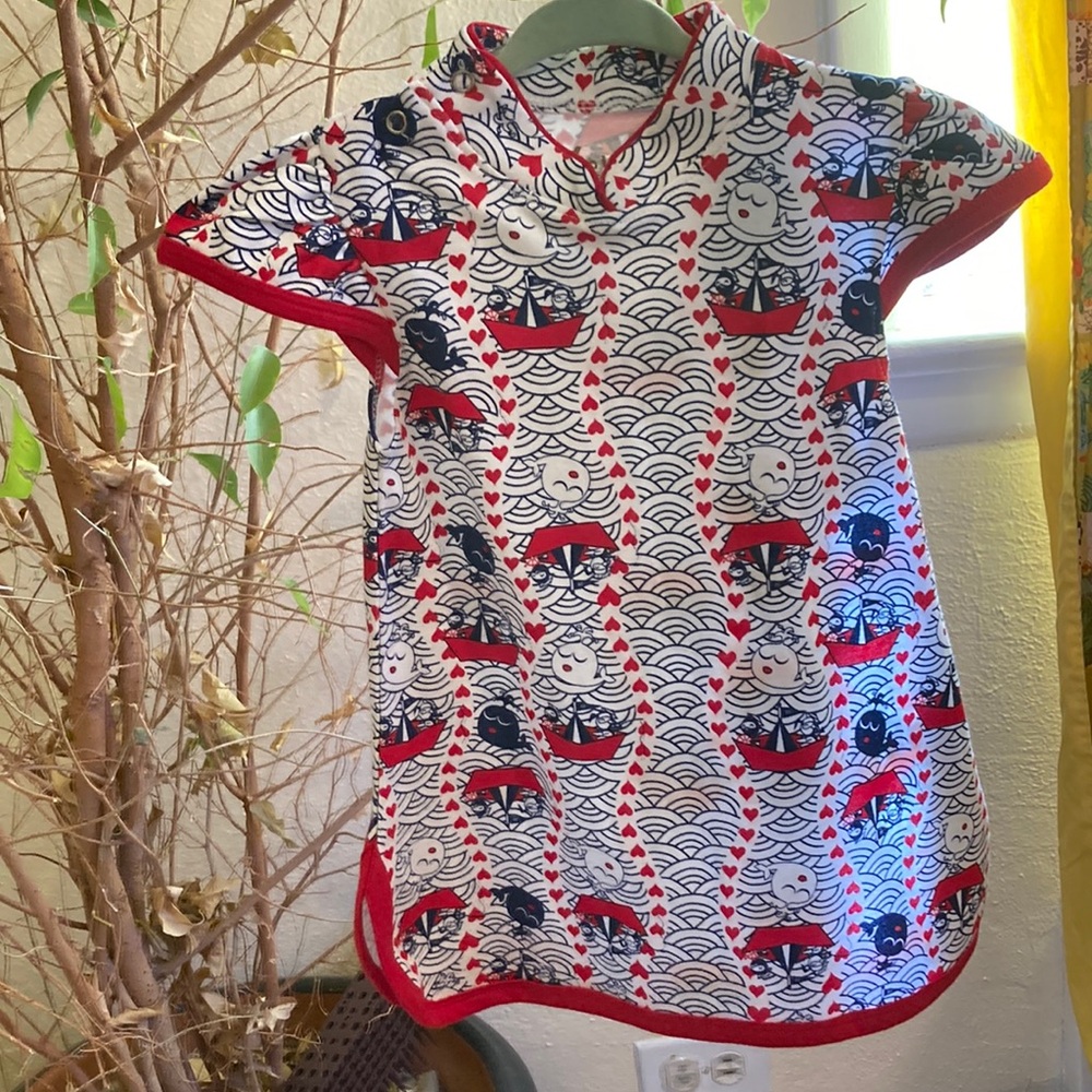 New with tags!  Shinobi Baby Asian inspired girls dress 2T